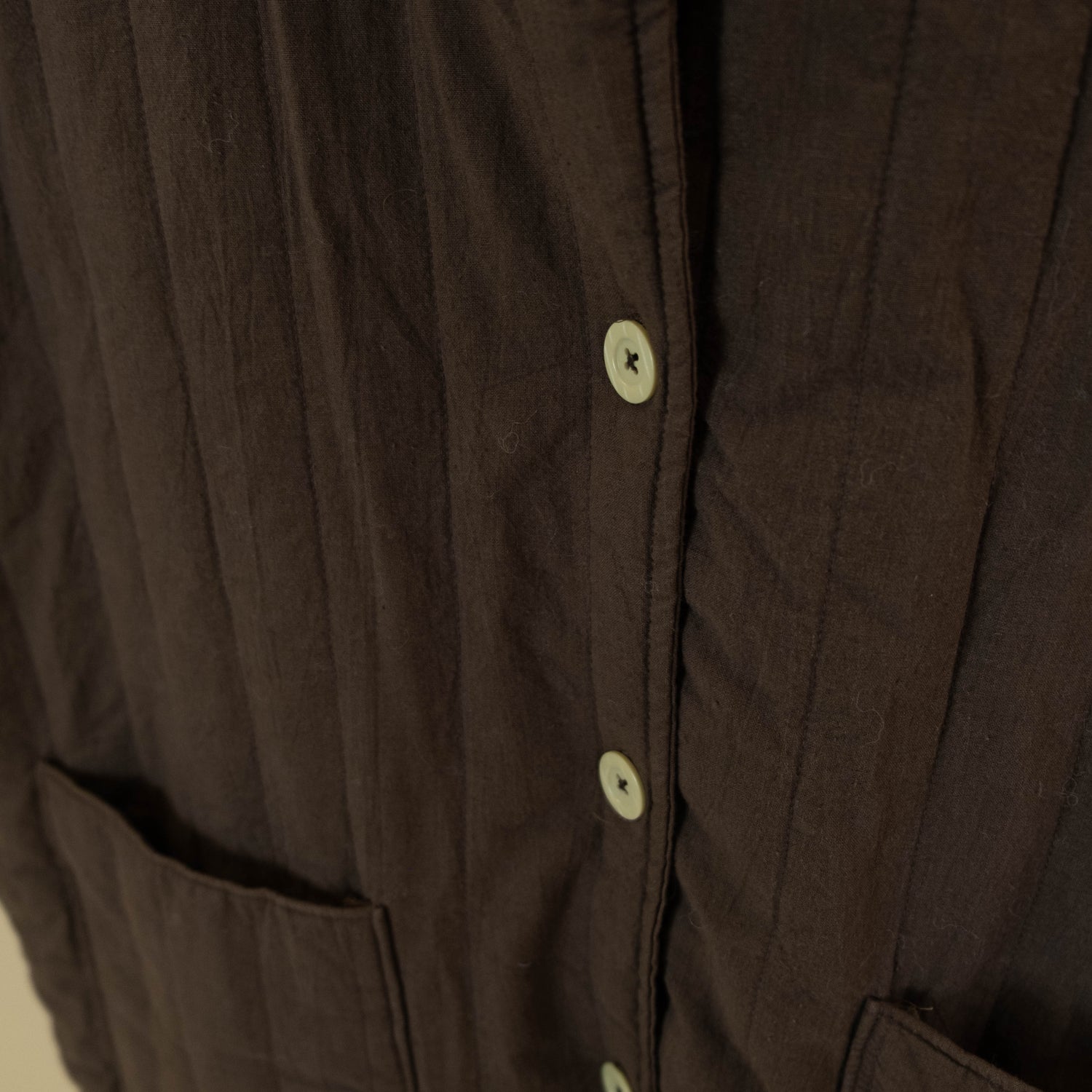 Le Gilet Long Matelassé GARIS